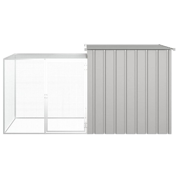 Rabbit Cage Grey 200x91x100 cm