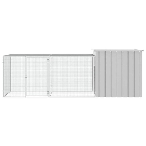Chicken Cage Dark Grey 300x91x100 cm