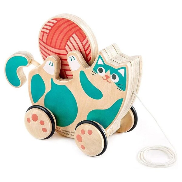 Hape Roll & Rattle Kitten
