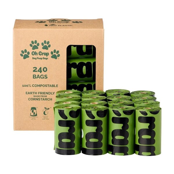 Oh Crap Dog Poo Bags 240 Pack