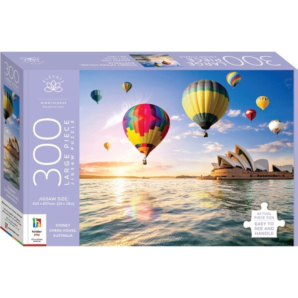 300pc Elevate Family Jigsaw Puzzle Sydney Opera House Australia 61x46cm