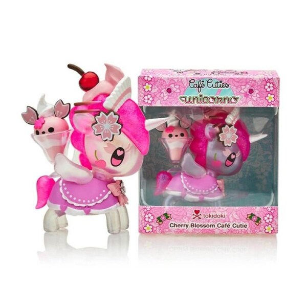 Tokidoki Unicorno Cafe Cuties Cherry Blossom Limited Edition Figure
