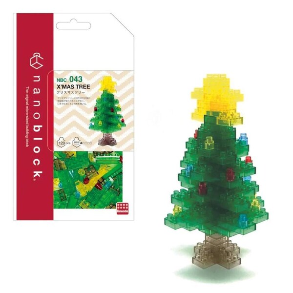Nanoblock Christmas Tree (Clear)