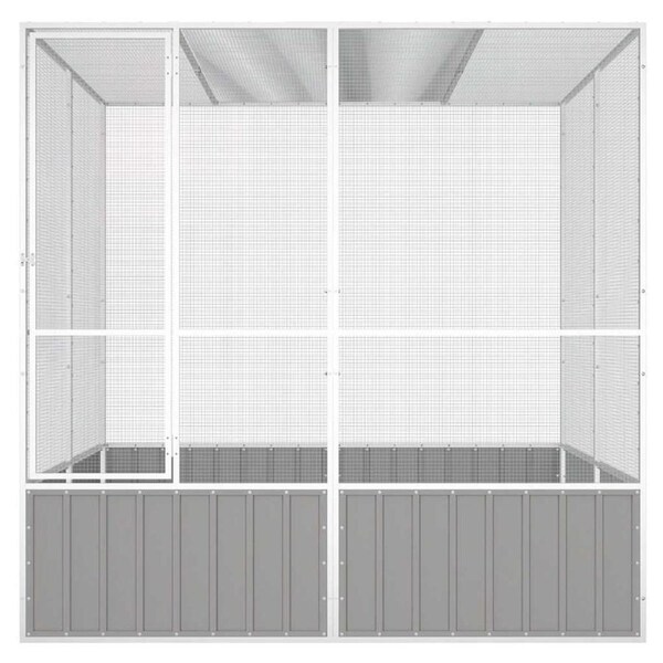 Bird Cage Grey 213.5x217.5x211.5 cm