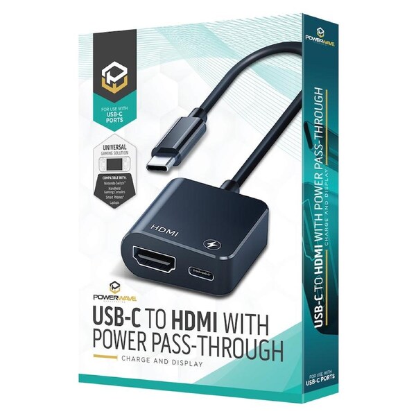 Powerwave USB-C to HDMI with Power Pass-Through