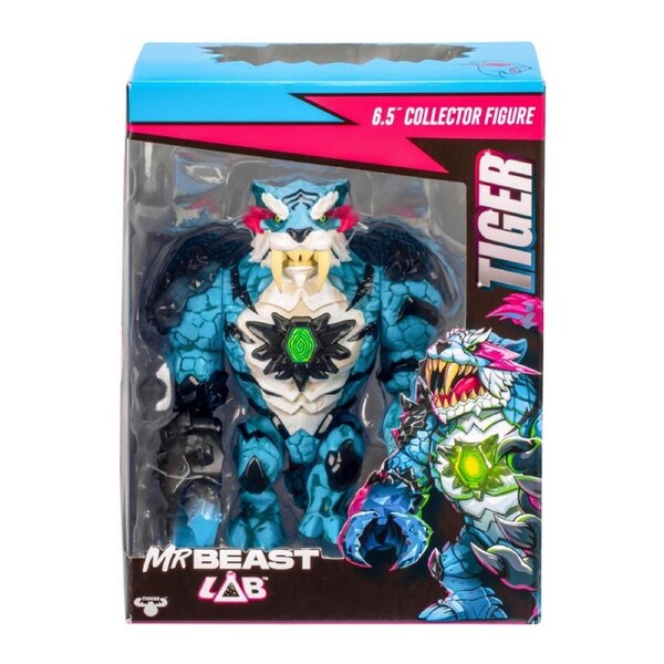 Mr Beast Lab Tiger Collector Figure