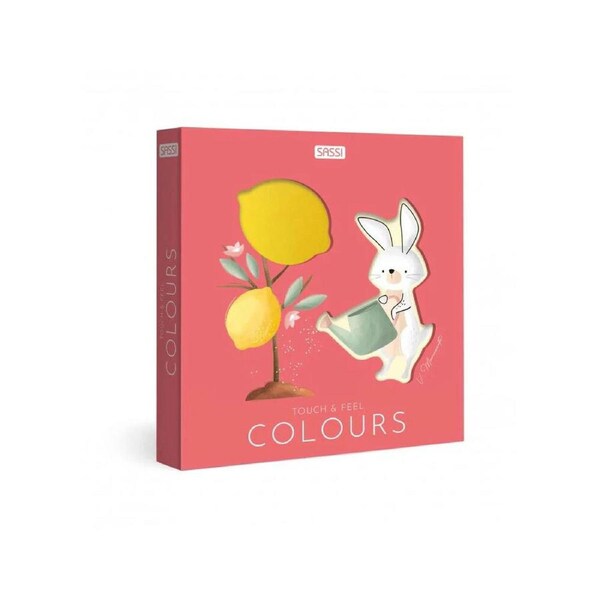 Sassi Touch & Feel Colours Kids/Children Educational Pocket Reading Book