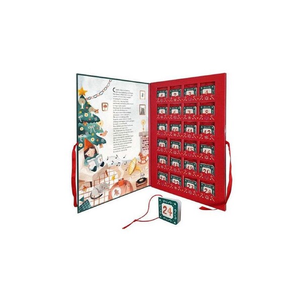 Sassi Kids/Children Christmas Advent Calendar Educational Illustrated Book 4y+