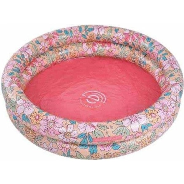 Swim Essentials Kids Inflatable Swimming Pool 60cm Round Pink Blossom 0y+
