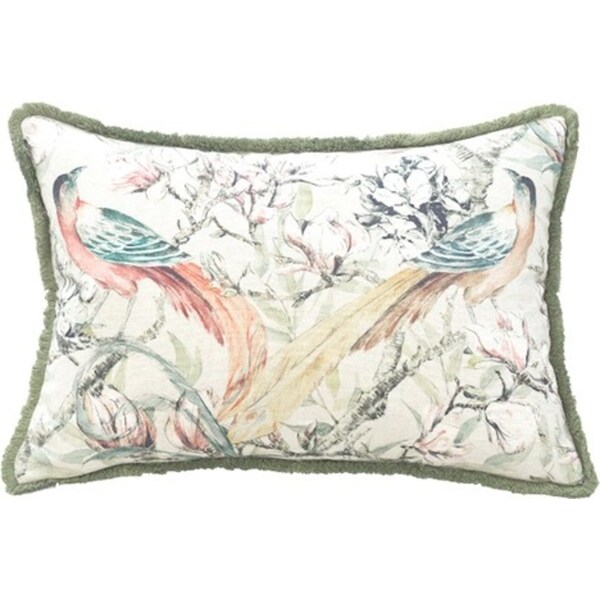 MM Linen Aravelli Cushion Pillow Home Decorative 40x60cm Rectangular Natural