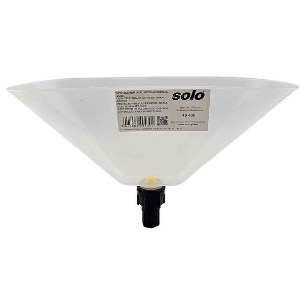 Solo Sprayer Oval Drift Guard with Flat Jet Nozzle - SO49430