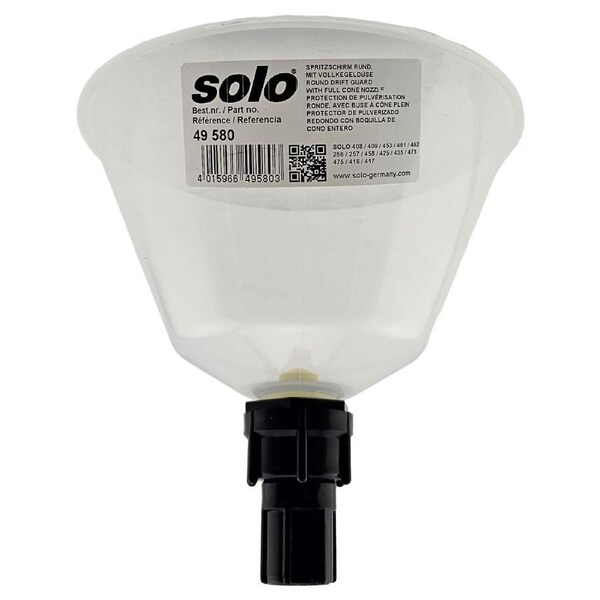 Solo Sprayer Round Drift Guard with Full Cone Nozzle - SO49580
