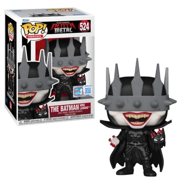 Dark Nights: Death Metal The Batman Who Laughs NYCC Limited Edition Funko POP! Vinyl