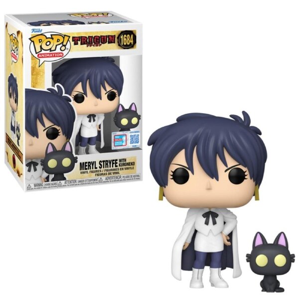 Trigun Meryl Stryfe With Kuroneko NYCC Limited Edition Funko POP! Vinyl