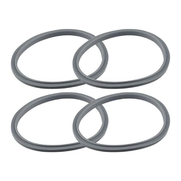 4 x Grey Nutribullet Gasket Seal Ring - For New 600W 1200W 900W Models Replacement