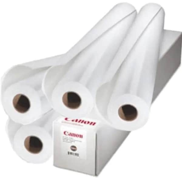 Canon A1 Large Format Bond Paper Roll 610mm x 50m Box 4 Rolls