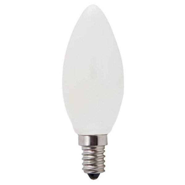 SAL LCA27E14D - Candle Opal LED Bulb 4W Dimmable - E14 - Warm White