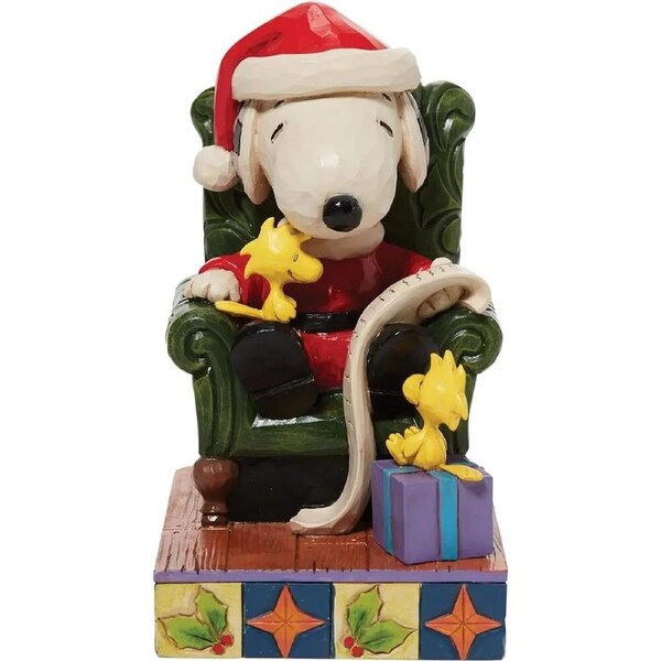 Peanuts by Jim Shore - Santa Snoopy with Christmas List