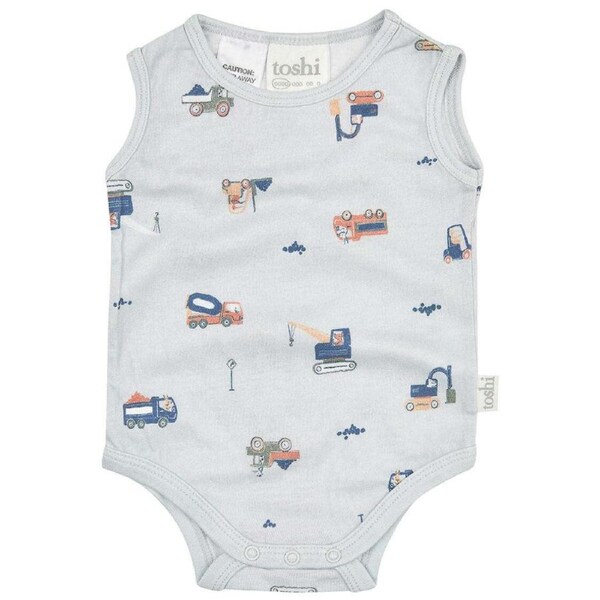 Toshi Onesie Singlet Classic Little Diggers