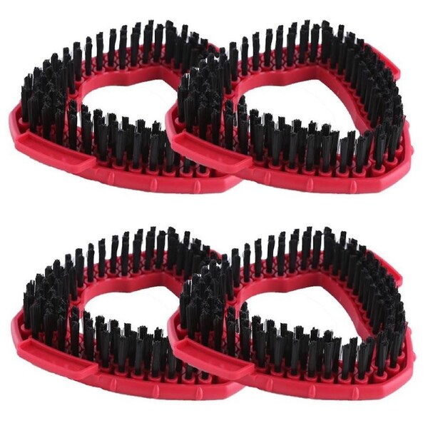 4PCS Replace Head Base Scrub Mop Brush Head Replacement Shower Floor Scrubber