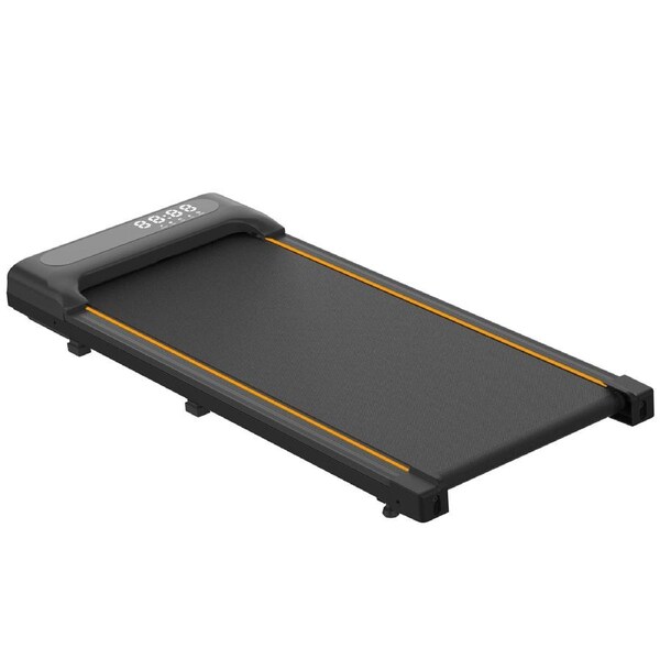 YOPOWER Walking Pad Treadmill,Under Desk Walking Jogging Running Machine with LED Display Flat Treadmill for Home Office Apartment