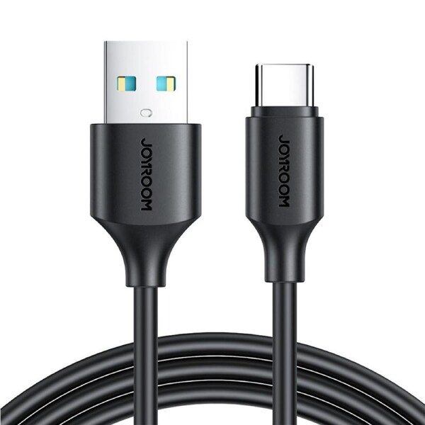 Nevenka USB A to Type C Cable 3A Fast Charging for Samsung Galaxy S20 S10-Black 0.25m