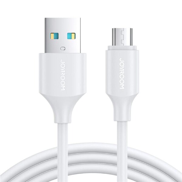 Nevenka USB A to Micro 2.4A Fast Charging Cable for PS4 Samsung Galaxy S7 S6-White 1m