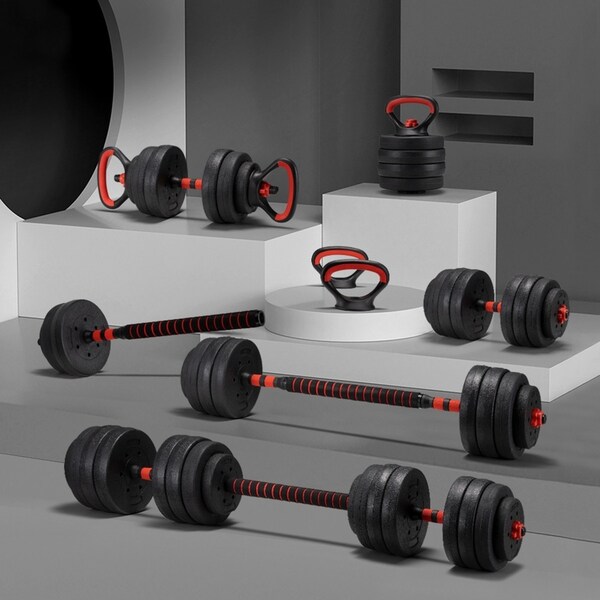 ProPulse 40KG Adjustable Dumbbell Barbell Set Home Gym Weights Exercise