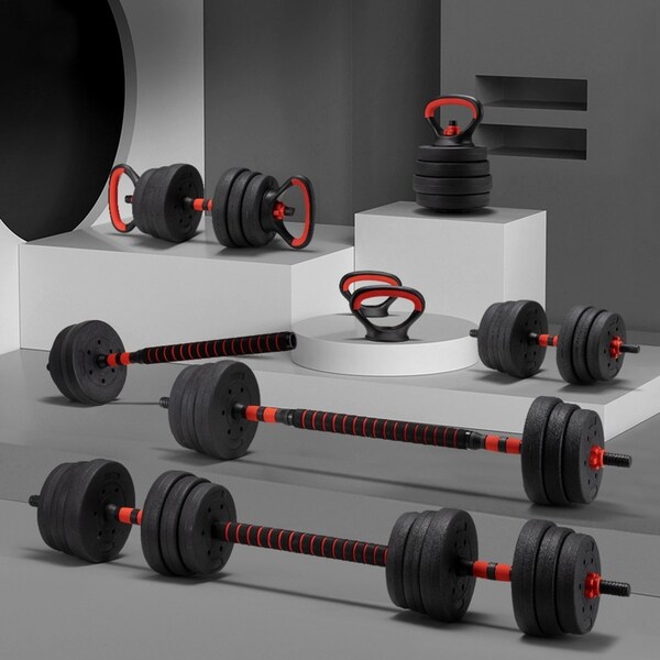 ProPulse 25KG Adjustable Dumbbell Barbell Set Home Gym Weights Exercise