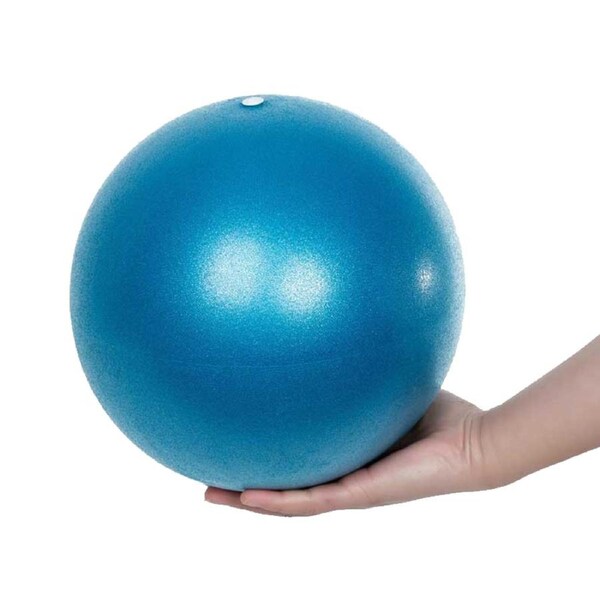 Gym Yoga Ball Home Fitness Exercise Balance Pilates Pregnancy Birthing 25cm (7 Colours) Silver