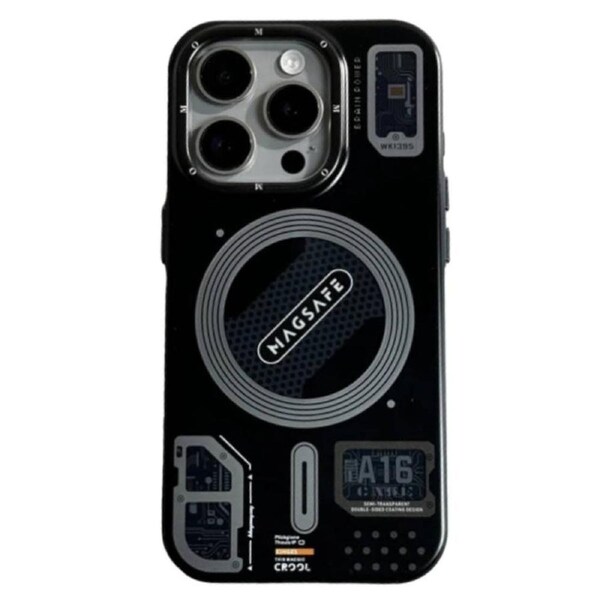 Soka A16 Megnetic Magsafe Case (Suits iPhone 16 Pro Max) - Black