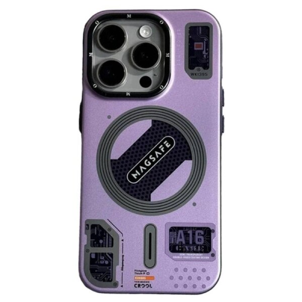 Soka A16 Megnetic Magsafe Case (Suits iPhone 16 Pro Max) - Violet