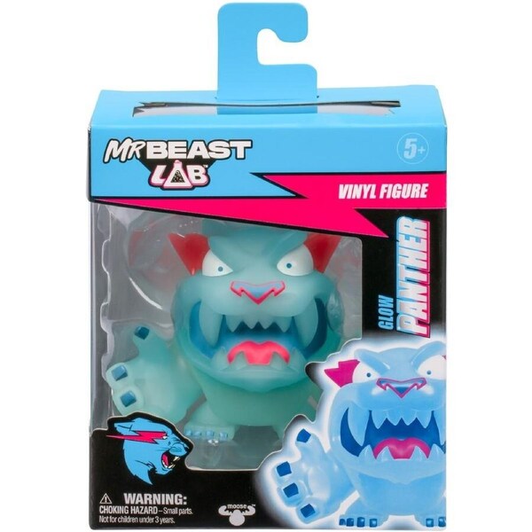 MrBeast Lab Vinyl Figure - Glow Panther