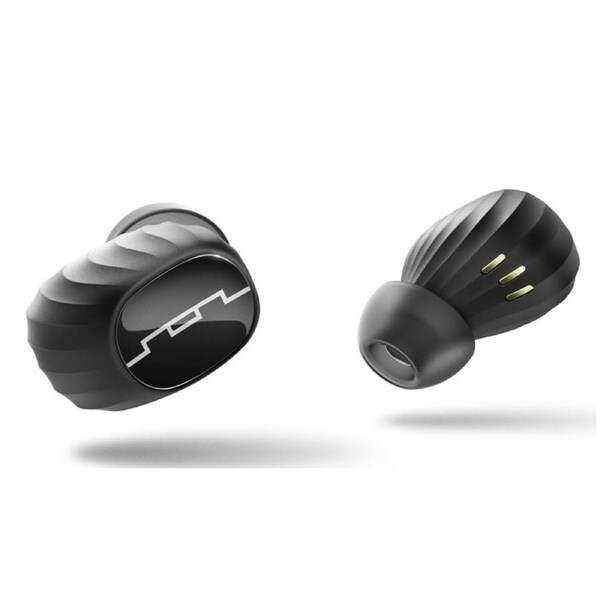 Sol Republic Truly Wireless Amps Air Bluetooth Earbuds Earphones Black EP1190BK