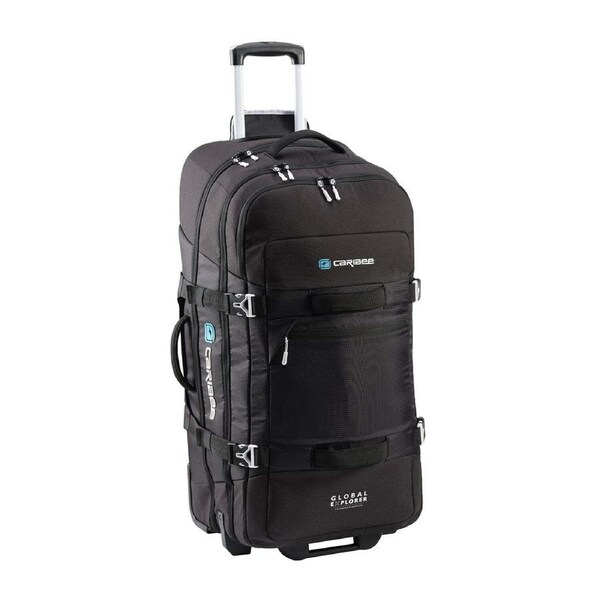 Caribee Global Explorer Wheel Travel Luggage V2 125L Black 5750