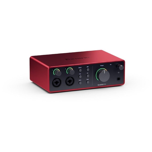 Focusrite Scarlett 4i4 (4th Gen) 4-in/4-out USB Audio Interface
