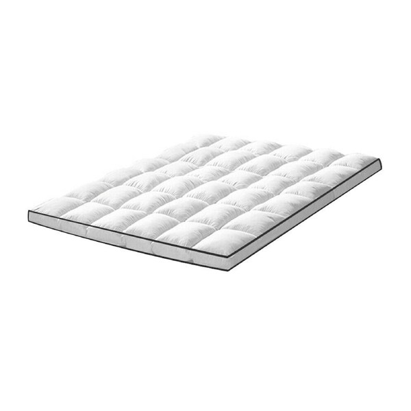 Pillowtop Mattress Topper Luxury Bedding Mat Pad Protector Cover Single