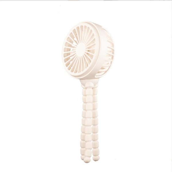 Portable Fan Electric Rechargeable Portable Fan Desk Fan-beige