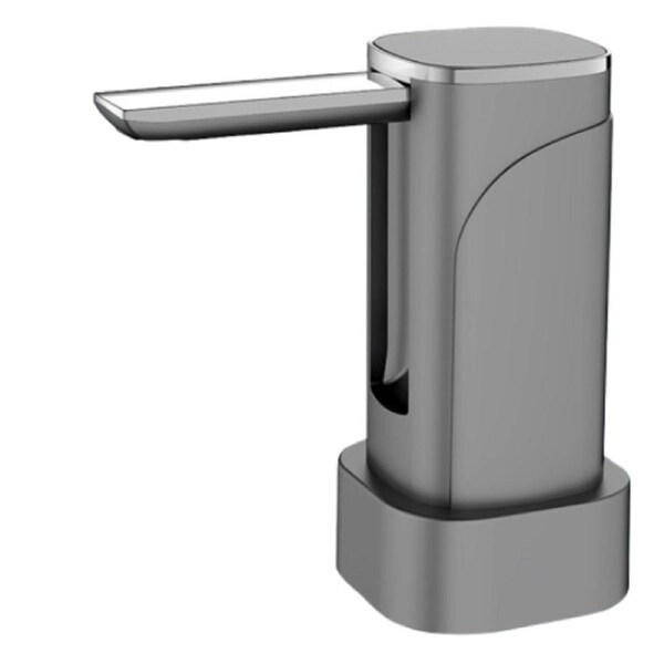 Water Bottle Pump, USB Charging Automatic Drinking Water Pump Portable Electric Water Dispenser Wat-grey