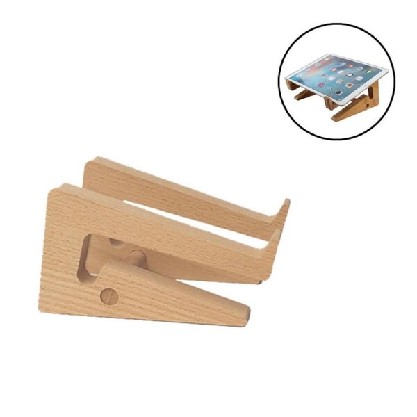 Nevenka Tablet Stand Holder Desktop Laptop Mount Stand-Zelkova S