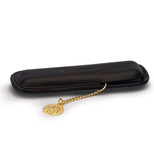 Kaweco Leather Pen Pouch with Coin Fob Black