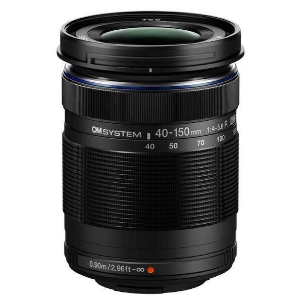 OM System 40-150mm R f/4-5.6 Lens - Black