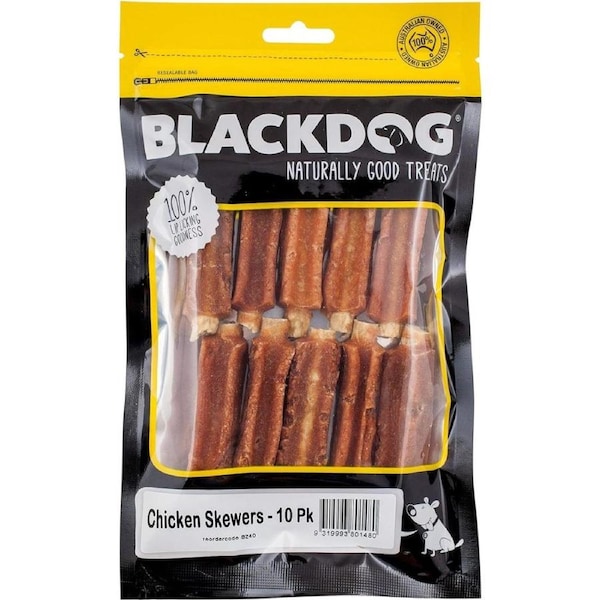 BLACKDOG Chicken Skewers 10pk (B240)