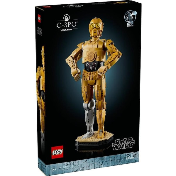 LEGO Star Wars C-3PO Buildable Droid Figure 75398
