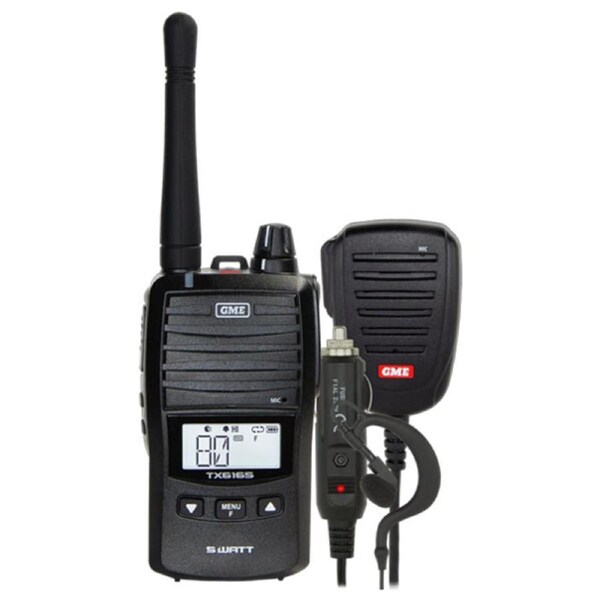 GME TX6165 5W UHF Radio Professional Kit - Black