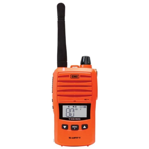 GME TX6165XO 5W UHF Handheld Radio - Orange