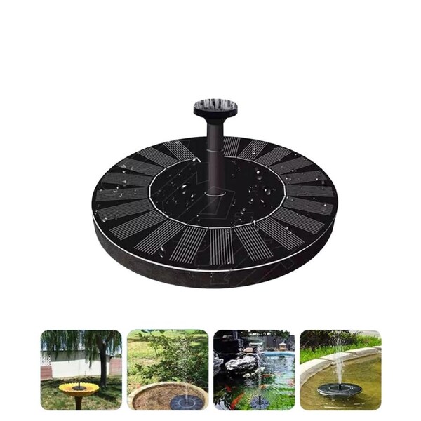 Solar Pond Pump Garden Water Fountain Pool Decoration Floating Powered Water