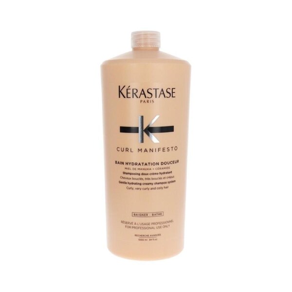 Kerastase Curl Manifesto Bain Hydratation Douceur Shampoo 1 Litre (1000mL)