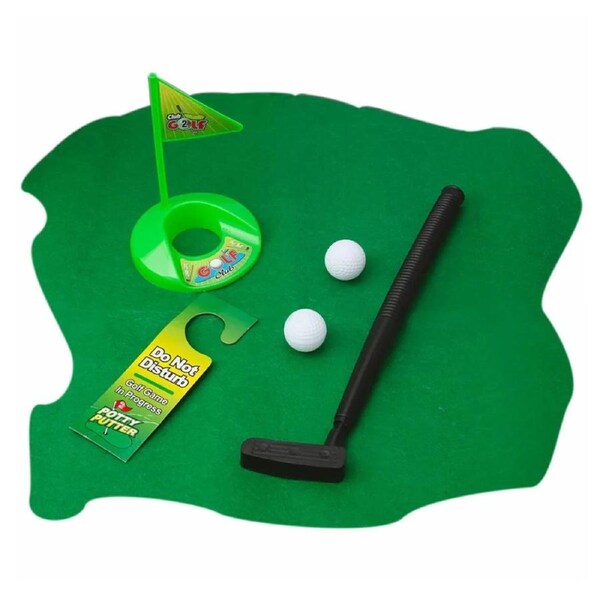 Thumbs Up! Toilet Slam Golf Game