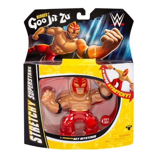 Heroes Of Goo-Jit-Zu WWE Series 1 Stretchy Superstar Rey Mysterio Hero Pack